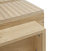 Fluted 6 Drawers Dresser ,Double Dresser Chest Of Drawers, 47.24
