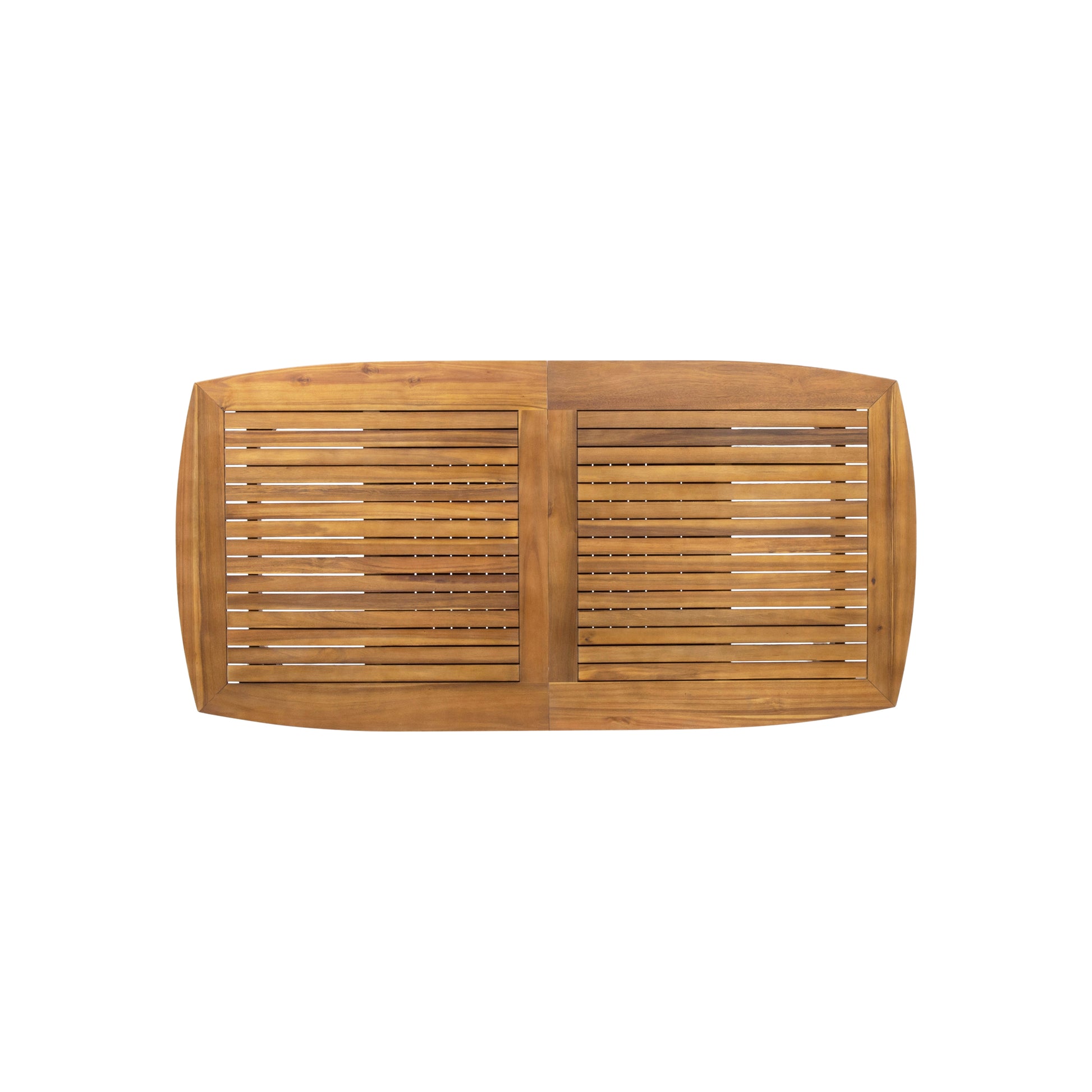 Outdoor Dining Set,Dining Chair Set Of 6 Gray Acacia Wood Expandable Dining Table Brown Gray Pe Rattan Iron Waterproof Fabric,Wood