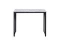 Zaidin Antique White& Black Finish Writing Desk White Black Synthetic Wood
