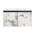 30'' Floating Wall Mounted Bathroom Vanity With Ceramics Sink & Soft Close Cabinet Door, Kd Package Black Bathroom Modern Plywood