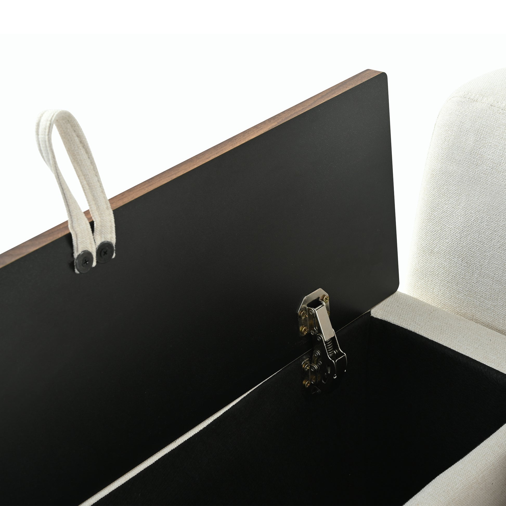 L Shaped Modular Sectional Sofa With Removable Back Cushions,3 Pillows And 2 Storage Spaces,Suitable For Living Rooms,Offices And Apartments Beige Polyester 3 Seat