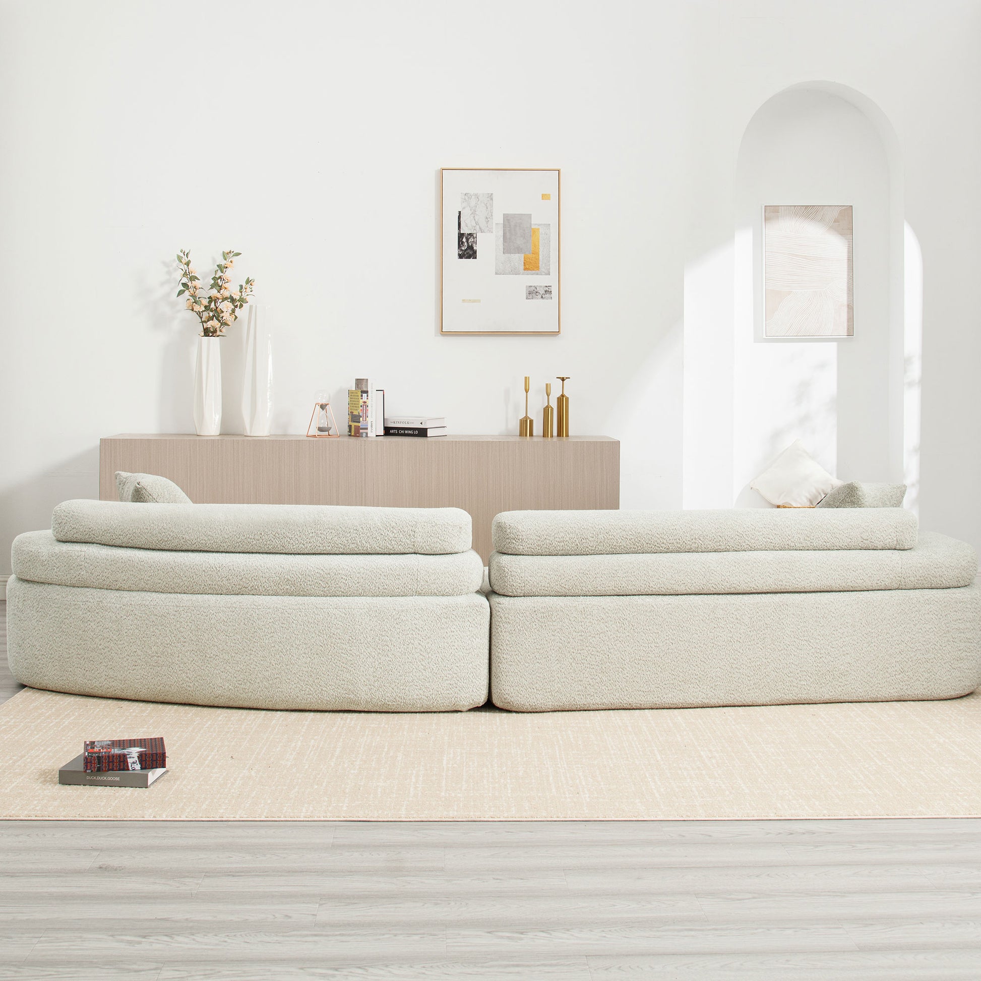 Unique Modeling Design,Upholstered Indoor Furniture,Foam Filled Sleeper Sofa Bed For Living Room,Bedroom,3 Colors Green Primary Living Space Modern Foam Polyester 4 Seat