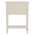 Narrow Console Table, Slim Sofa Table With Three Storage Drawers And Bottom Shelf Beige Beige Solid Wood Mdf