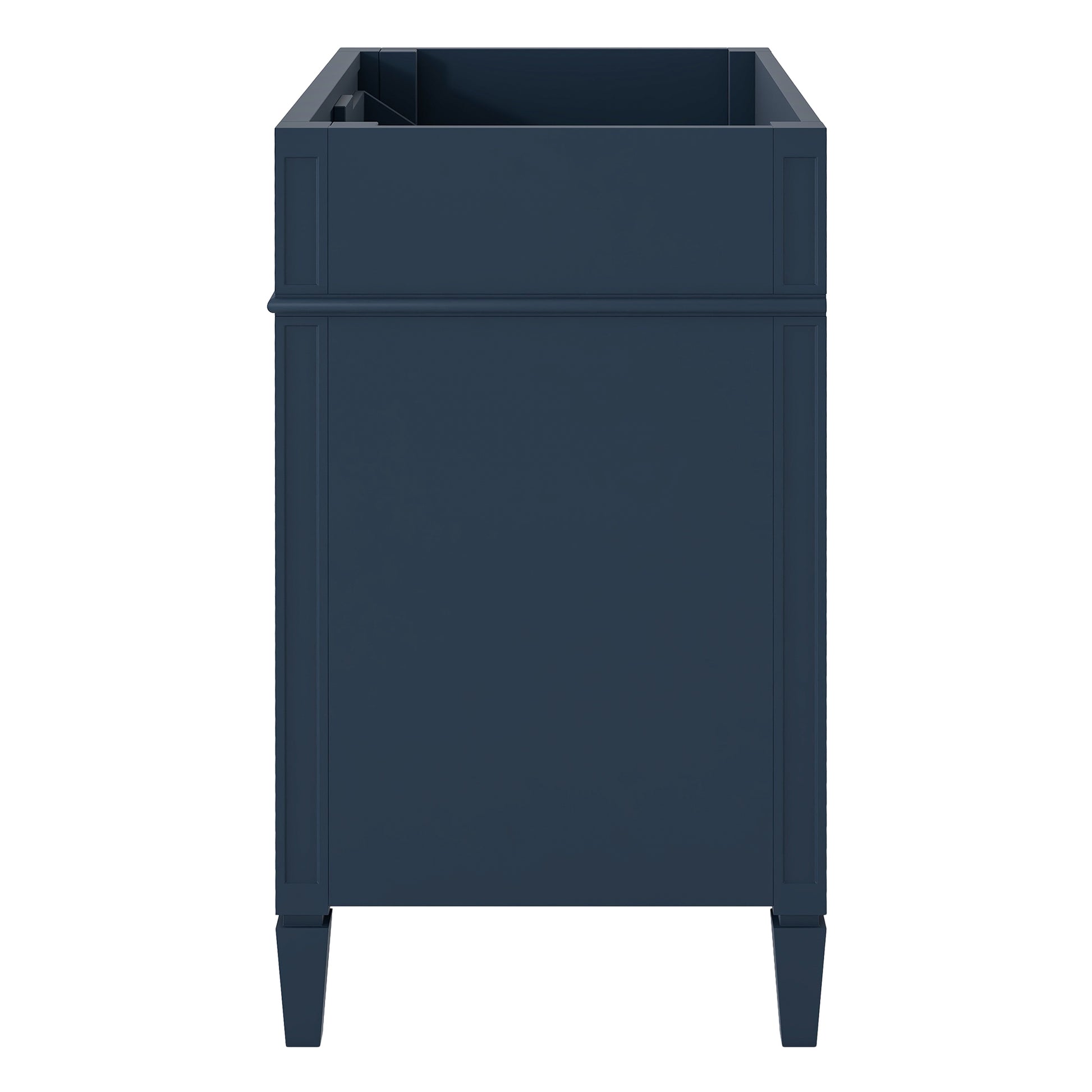 30'' Bathroom Vanity Without Top Sink, Modern Bathroom Storage Cabinet With 2 Drawers And A Tip Out Drawer Not Include Basin Blue Bathroom Solid Wood Mdf