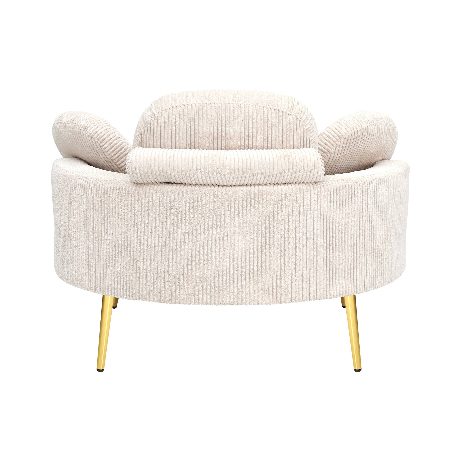 3206Beigecomfortable Seating Suitable For Small Apartment Bedroom Space Balcony Small Sofa Bed Lazy Small Sofa Sofa With Small Coffee Table Lunch Break Leisure Afternoon Tea Ti Beige Corduroy 1 Seat