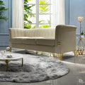 Fx P82 Be Sofa Modern Chenille Sofa, 82.67