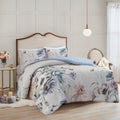 King Cal King 3 Piece Cotton Printed Duvet Cover Set King Multicolor Polyester