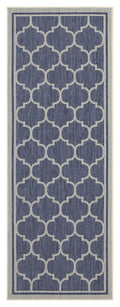 Sunshine Gc Har2004 Blue 7 Ft. 10 In. X 10 Ft. 3 In. Indoor Outdoor Area Rug Blue Polyester Polypropylene
