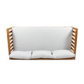 Claremont 3 Seater Daybed Teak Wood Waterproof Fabric