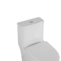 1.1 1.6 Gpf Elongated Comfort Height Floor Mounted One Piece Toiletcupc Certified, Watersense Cetified, Ceramic, White Color, Soft Close Seat White Ceramic