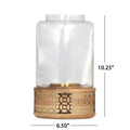 Cube Mesh Hurricane Large Natural Wood