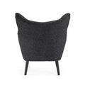 Arm Chair Black Fabric