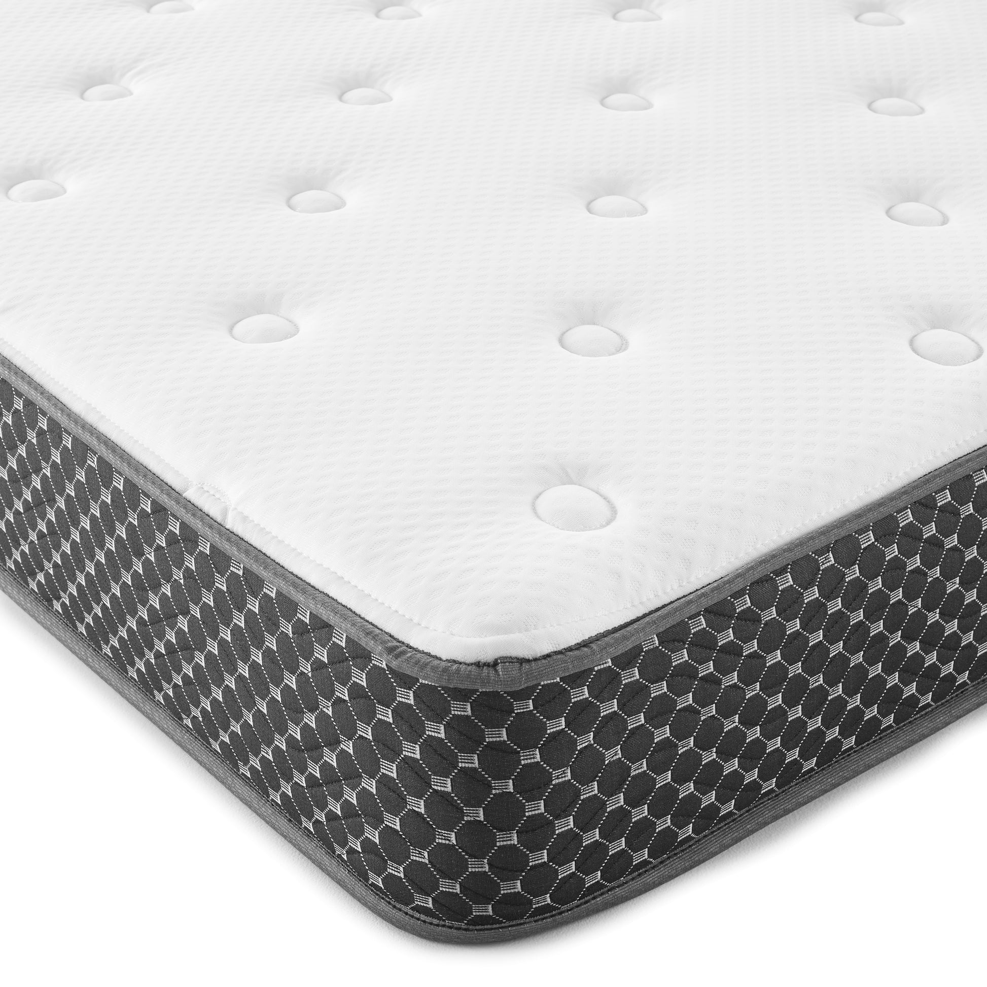6" Quilted Foam Firm Twin Mattress White Foam Twin