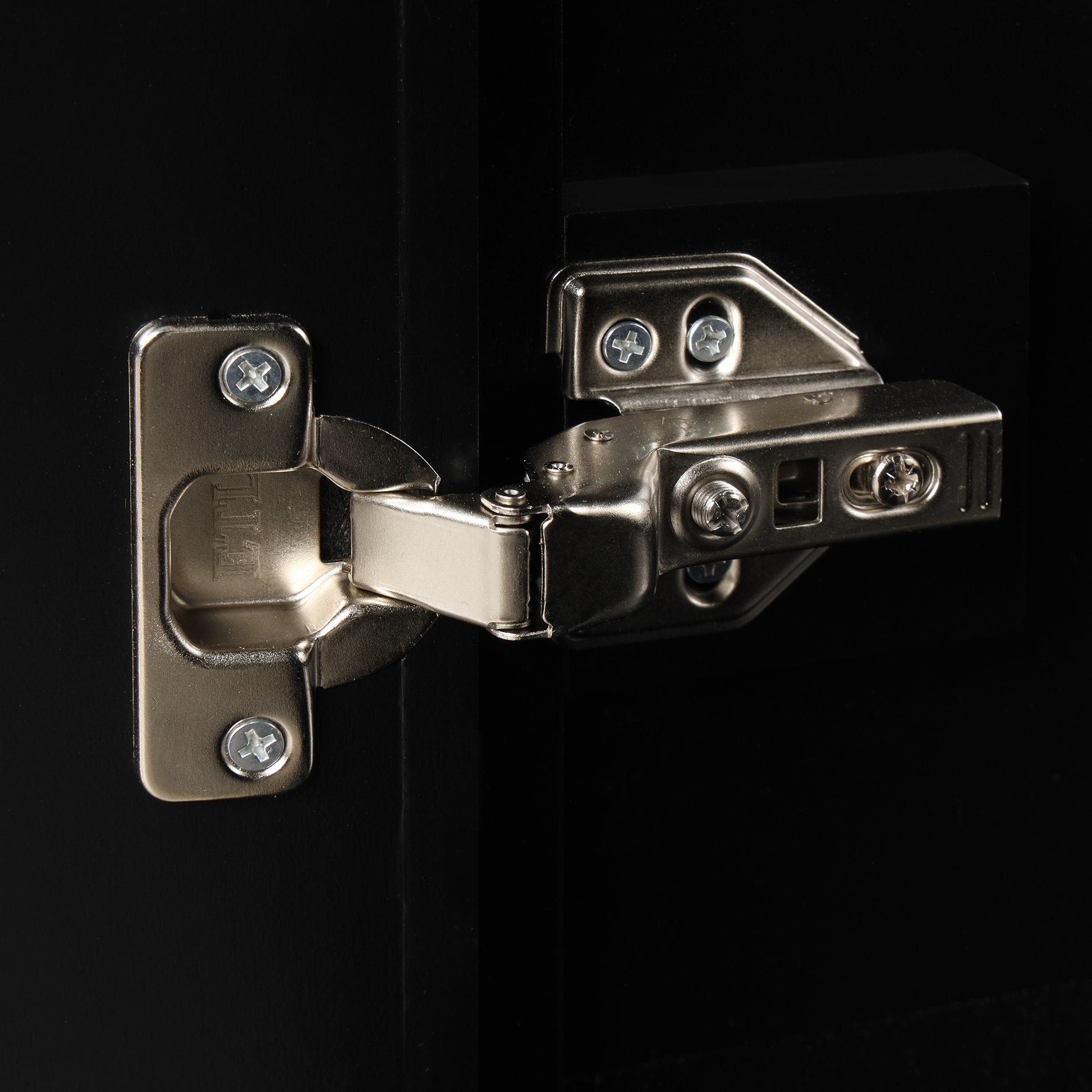 36" Bathroom Vanity With Sink Top, Bathroom Vanity Cabinet With Two Doors And Three Drawers, Solid Woodmdf Boards ,One Package, Black Black Solid Wood Mdf