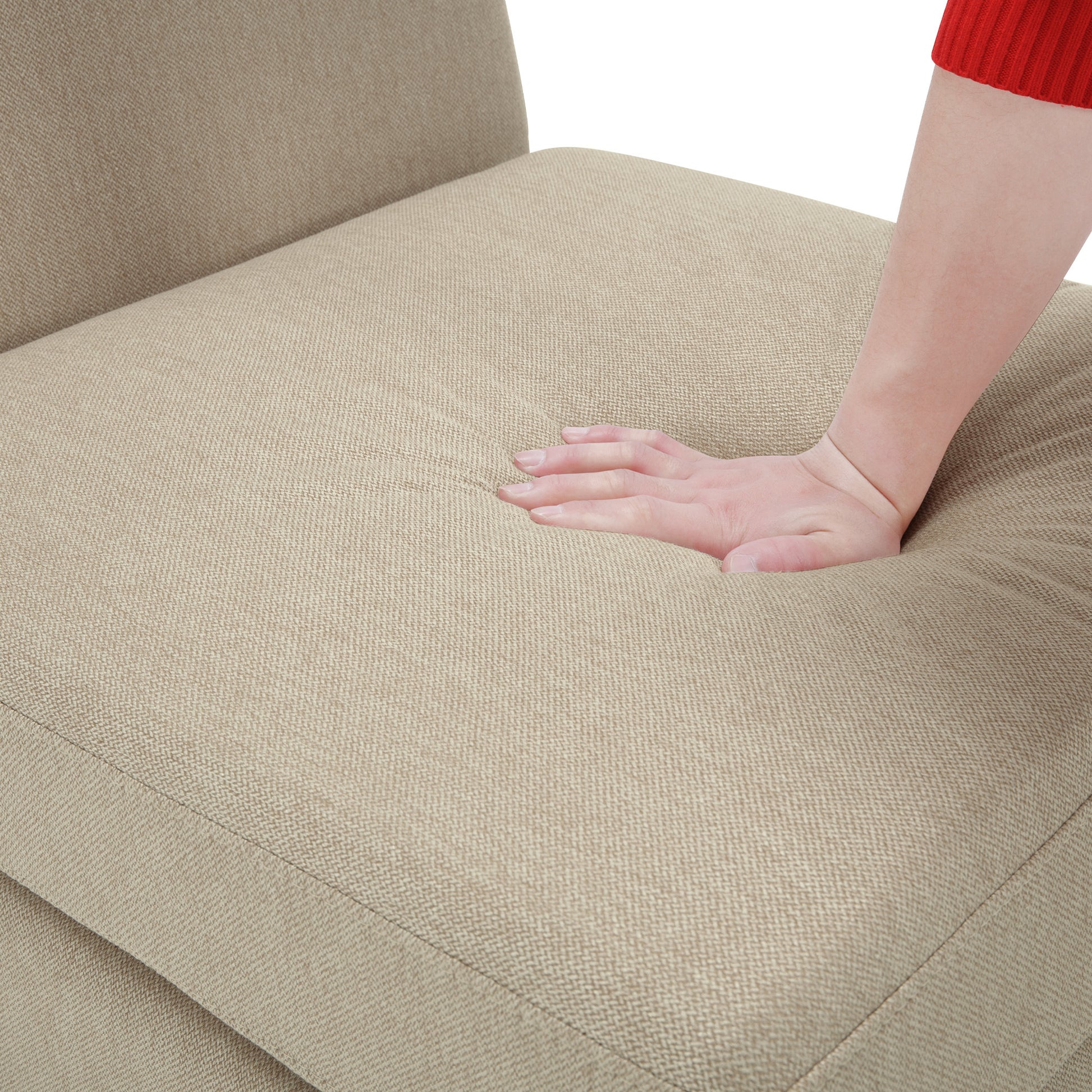 Living Room Sofa Set With 3 Seat Couch And 2 Seat Loveseat, Hidden Storage Under Seat, Soft Back Cushions And Arm Cushionsadjustable Arms And Backs Beige Beige Polyester 5 Seat