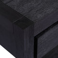 Console Table Entryway Table For Hallway Living Room With 2 Drawers And 1 Shelf Black Mdf