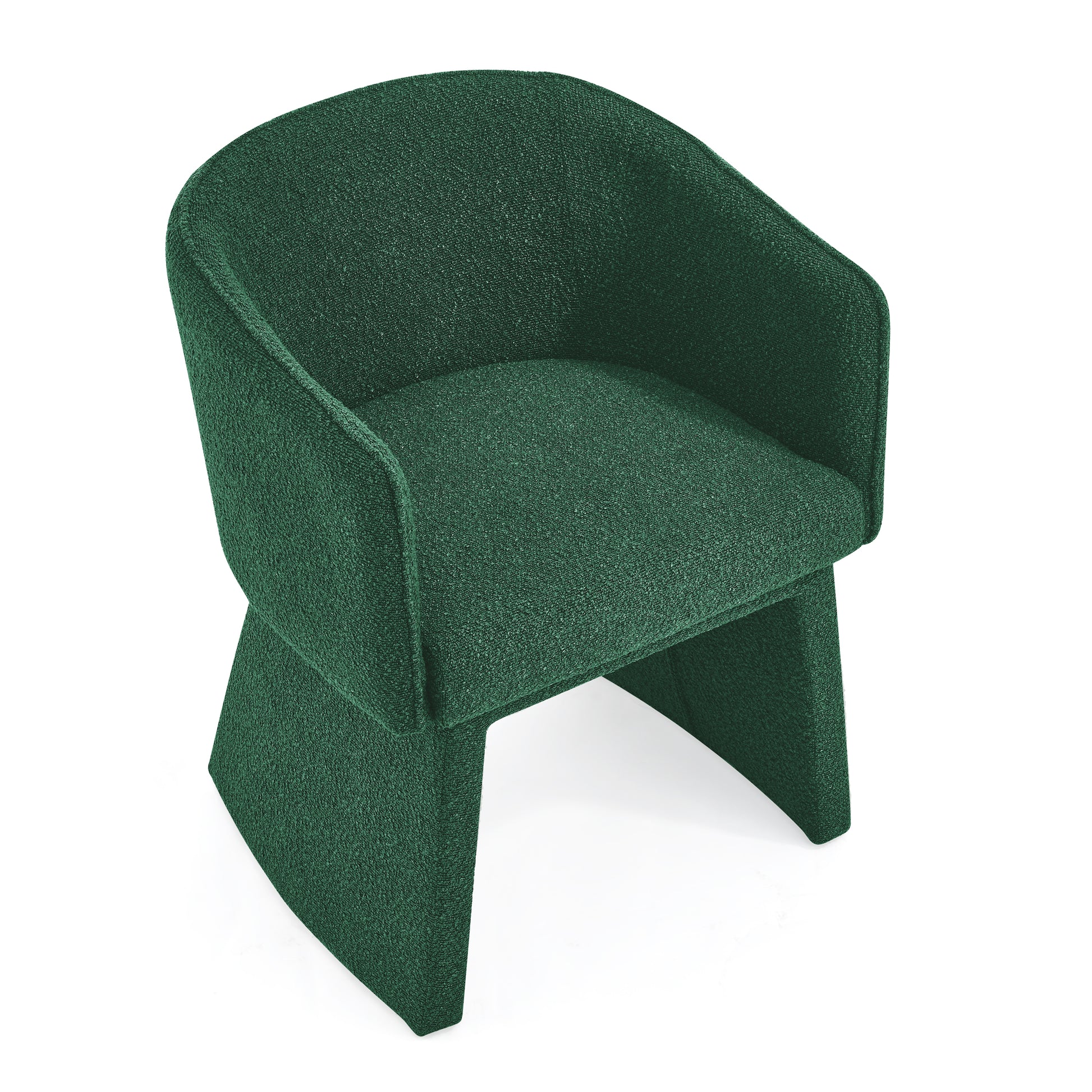 Modern Style Simple And Elegant Chair, Green Leisure Chair, Suitable For Dining Bedroom Living Room Reception Desk Assembly Required Green Green Foam