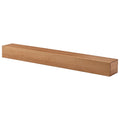 72'' Fireplace Mantel Wooden Wall Mounted Floating Shelf 8