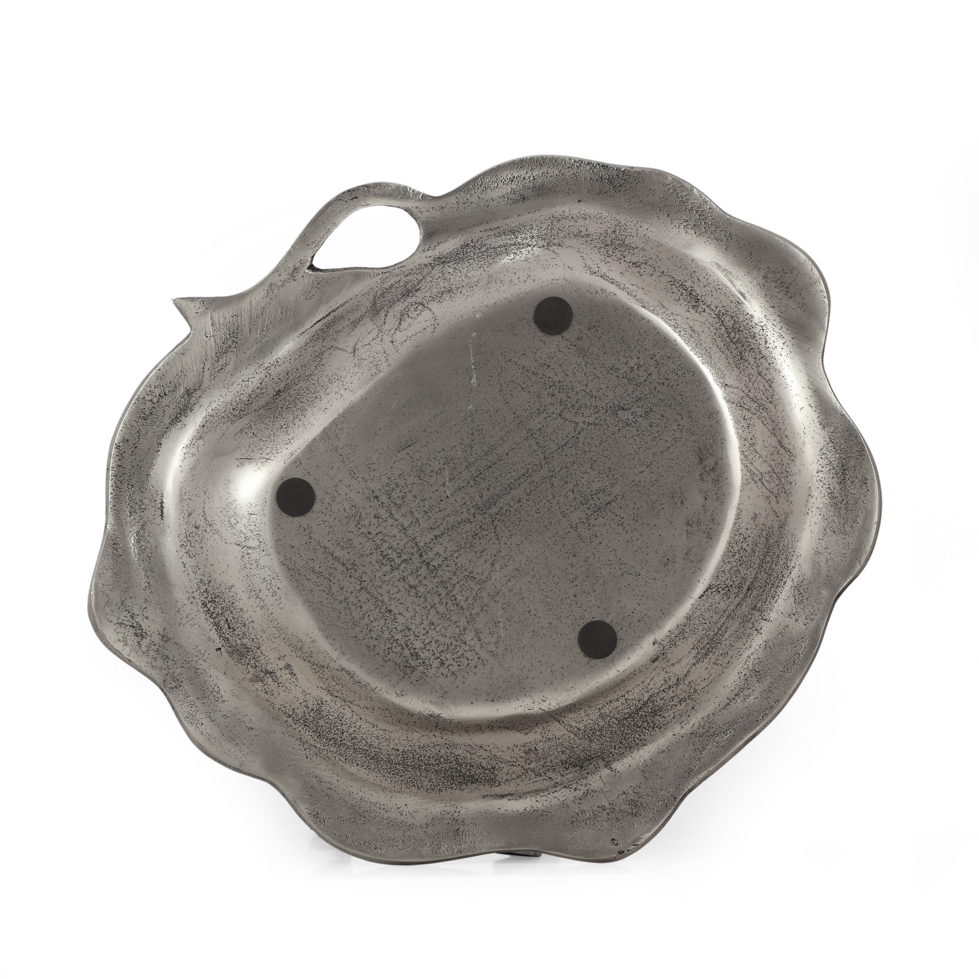 Platter Clear Antique Nickel Aluminium