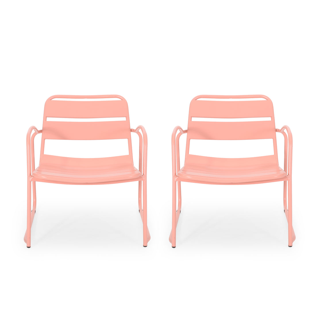 Conrad Chair Coral Iron