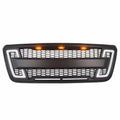 Grille For 2004 2008 Ford F150 With Led Lights Black Abs