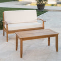 Peytonseat Coffee Table Teak Acacia Wood