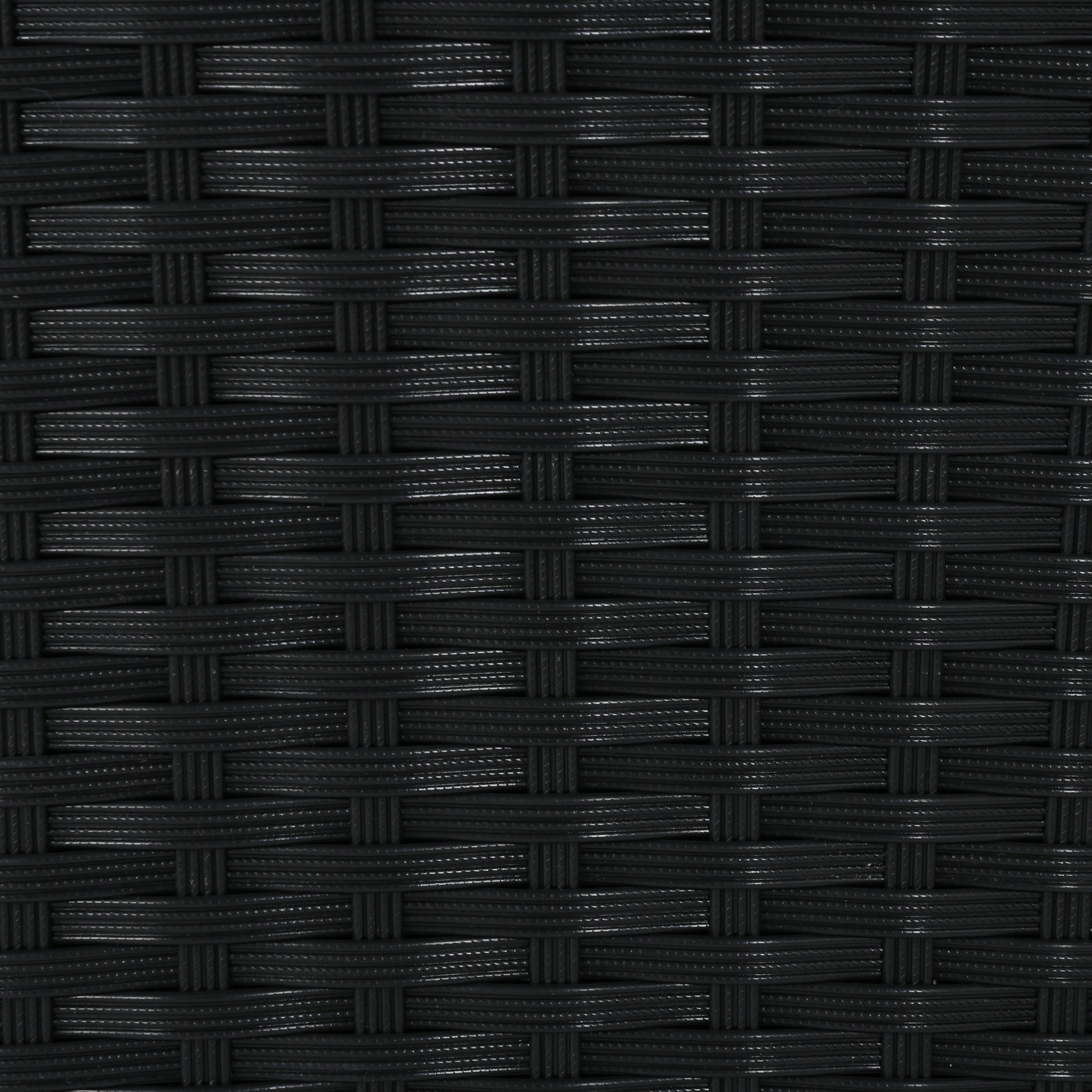 Malta Dining Chair Set Of 2 Black Wicker