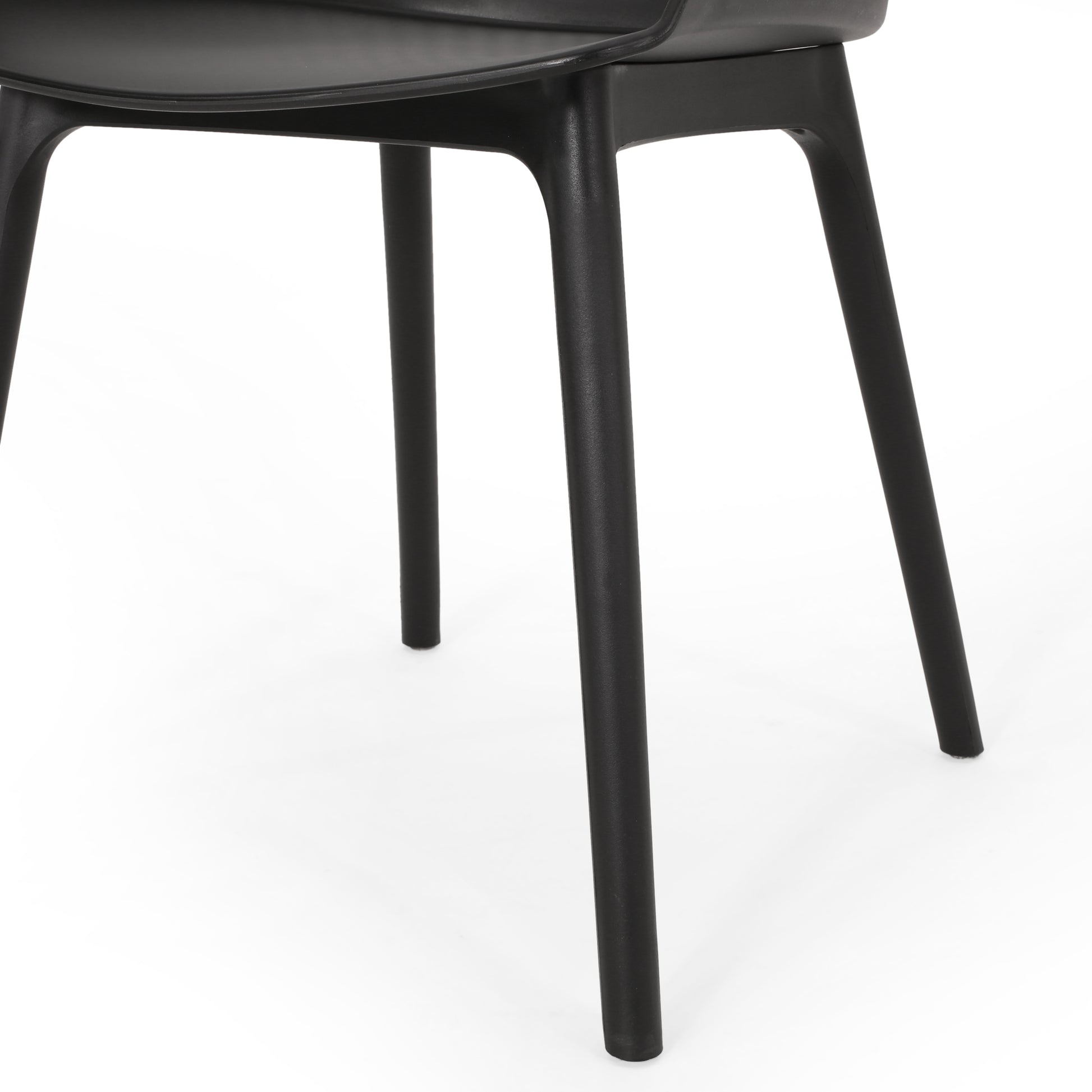 Dahlia Chair Black Polypropylene
