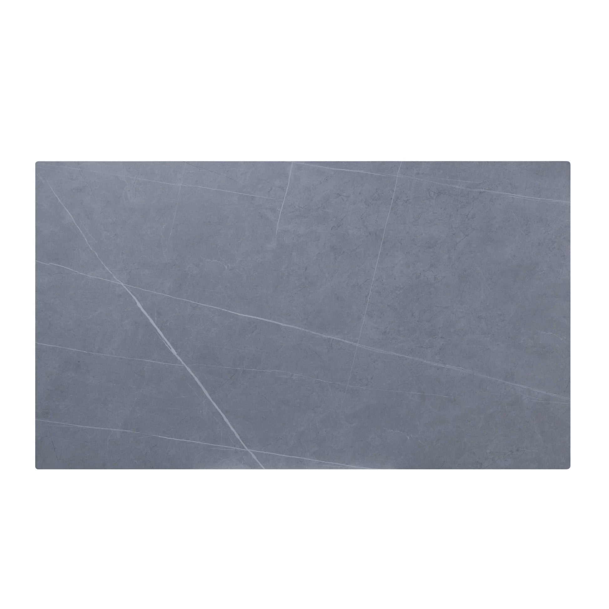 Sintered Stone And Dark Brown 1 Drawer Coffee Table Dark Brown Primary Living Space Drawers Rectangular Solid Wood Mdf