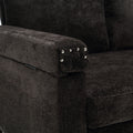 United Sectional Sofa Reversible Sectional Sleeper Sectional Sofa With Storage Chaise Black Chenille