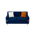 Fx P85 2S Bu 2 Seats Sofa Blue Velvet 2 Seat