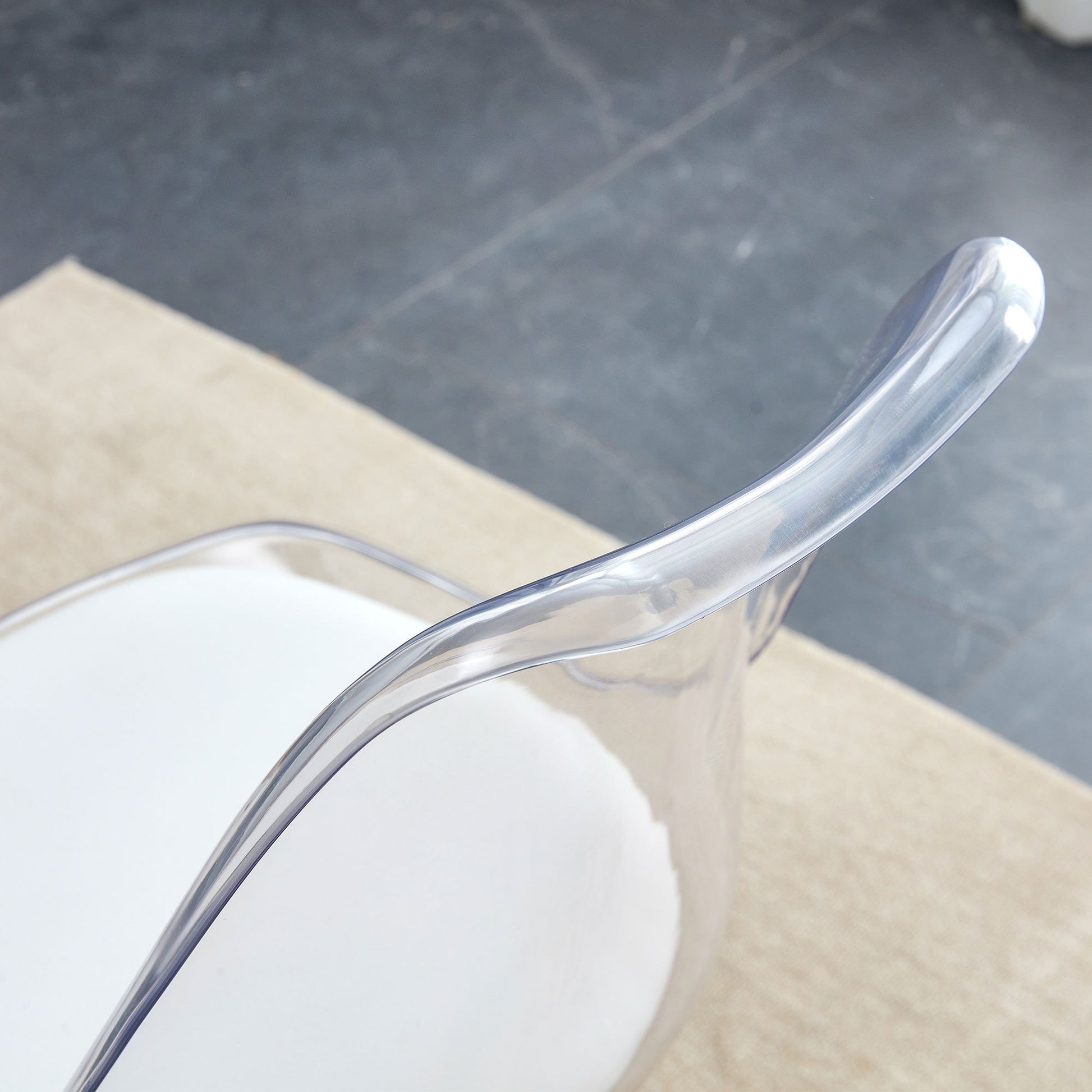 White Stone Burning Tabletop With Rubber Wooden Legs, Foldable Computer Desk, Foldable Office Desk,4 Modern Chairs Can Rotate 360 Degrees,The Seat Cushion Is Made Of Pu Material. Zd 1545Sc 003 White Sintered Stone