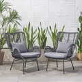 Montana Chair Grey Iron Plastic