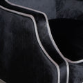 Club Chair Black Velvet