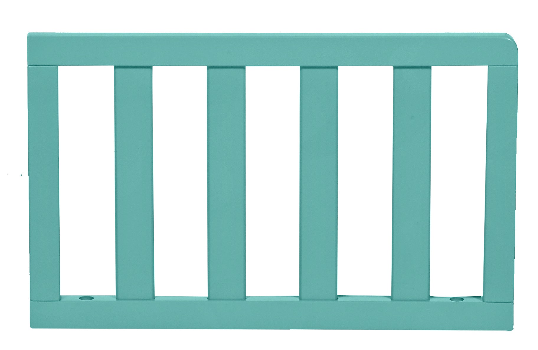 Riley Toddler Guard Rail Turquoise Turquoise Wood