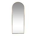 Length Mirror Antique Brass Mdf