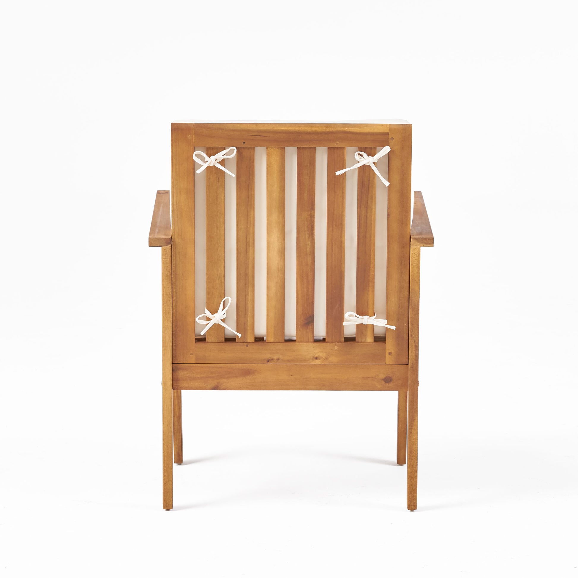 2 Club Chair & Table Brown Wood