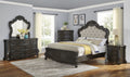 Rhapsody Nightstand Dark Brown Dark Brown Wood