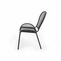 Nevada Chair Mp2 1Ctn 2Pcs Matte Black Iron