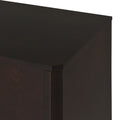 4 Door Large Storage Retro Sideboard With Adjustable Shelves And Long Handles For Kitchen, Dining Room And Living Room Espresso Espresso Mdf