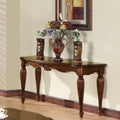 Cherry Sofa Table With Turned Fluted Legs Cherry Primary Living Space Traditional Cherry Rectangular Wood