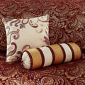 12 Piece Comforter Set With Cotton Bed Sheets Red King King Red Cotton
