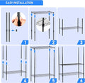 5 Tier Storage Shelves, 21