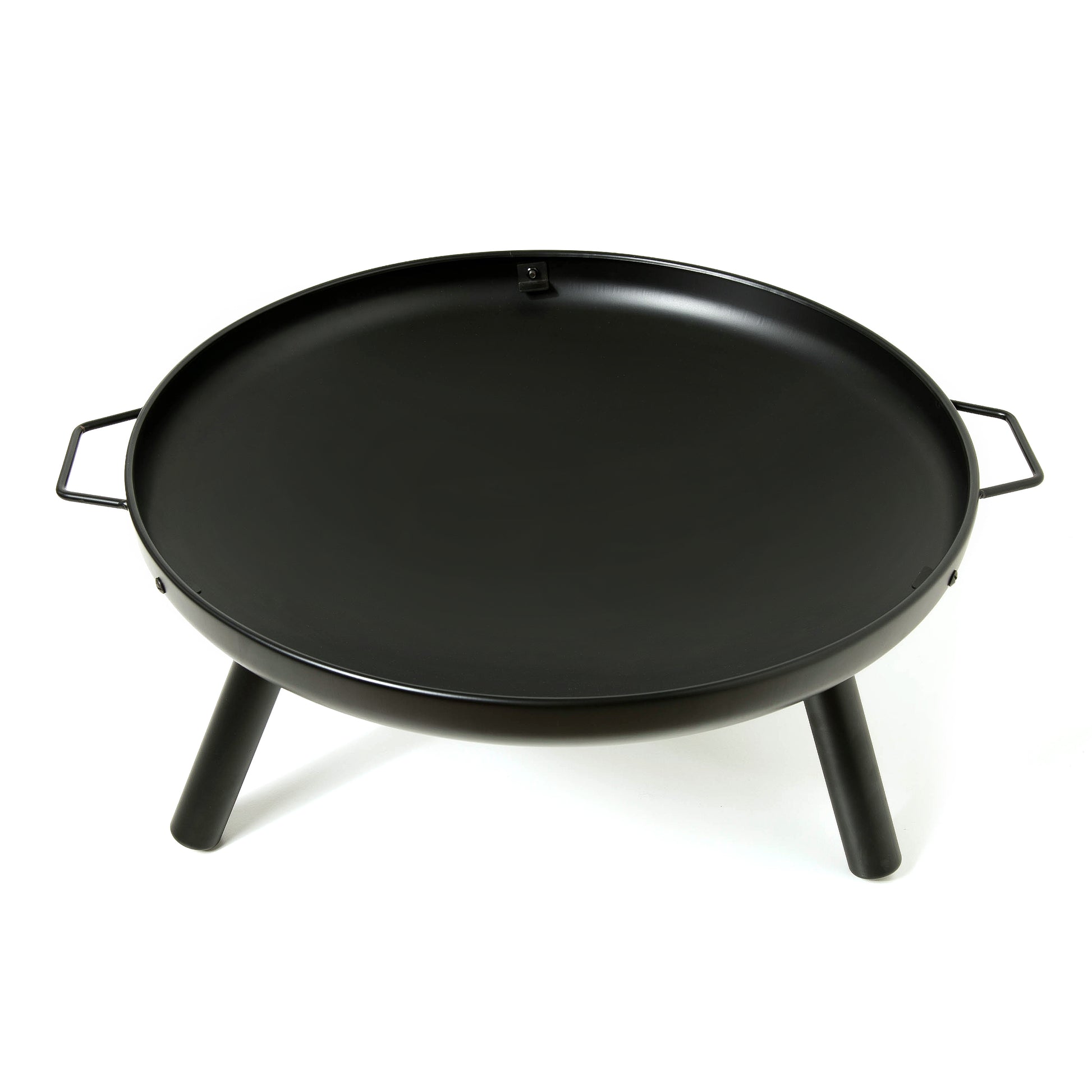 23 Inch Outdoor Fire Pit, Durable Wood Burning Fireplace Bowl With Grill Rack For Patio Garden, Backyard, Porchcamping, Bbq, Picnic Bonfire Black Garden & Outdoor Steel