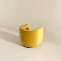 Delaney Swivel Chair Gold Velvet Yellow Velvet Wood Solid Wood,Velvet