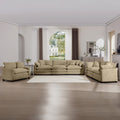 3 Piece Sectional Sofa Oversized Sectional Sofa Comfortable Sectional Sofaone Single Sectional Sofa, One 2 Seater Sofas, One 3 Seater Sofas Tan Corduroy Deep Seat Sofa Tan Corduroy 6 Seat