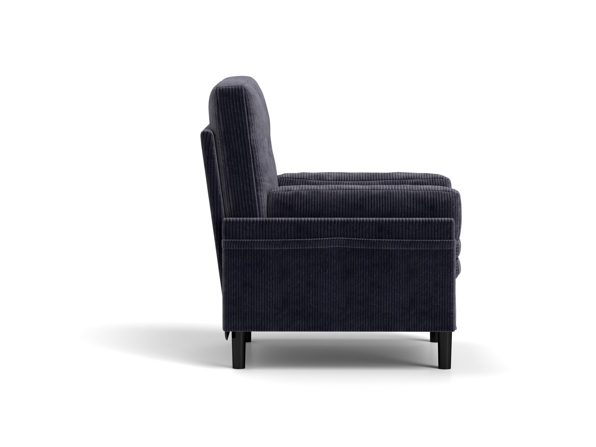 Grey Sofa Chair With Recline Fuction Grey Velvet Metal Primary Living Space Medium Soft Loose Back Pillow Top Arms Foam Fabric Metal 1 Seat