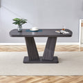 Modern Dining Table, Dining Room Table With 63