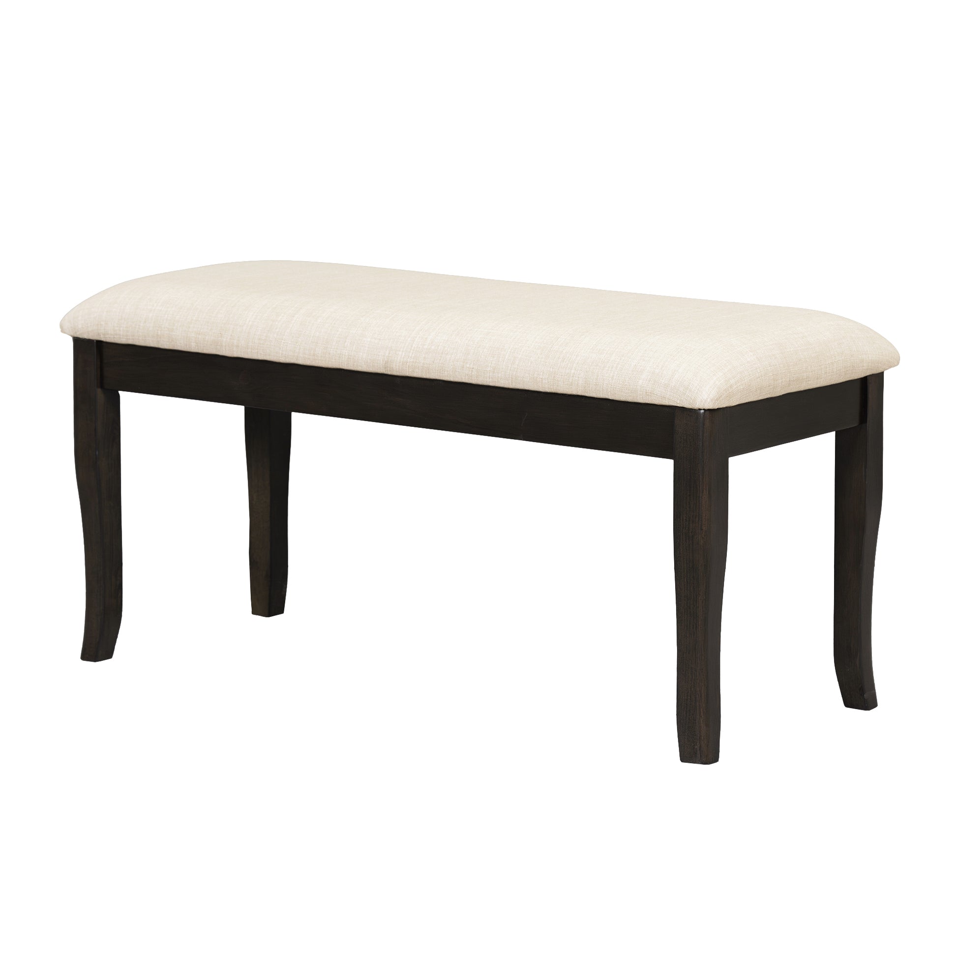 Traditional 6 Piece 78Inch Trestle Extendable Dining Table Set With One 18Inch Removable Leaf, Padded Dining Chairs And Bench,Distressed White Brown Wood Dining Room Solid Wood Rubberwood Rectangular Dining Table With Chair And Bench Upholstered Chair