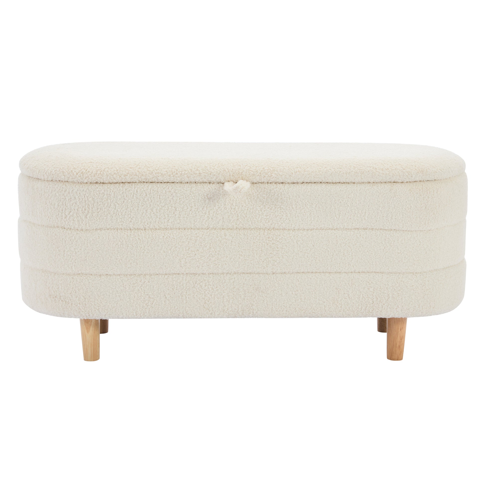 2 Pieces Bedroom Sets Twin Size Flower Shaped Upholstered Led Platform Bed With Storage Ottoman Sherpa Fabric, White Twin White 2 Piece Set Wood